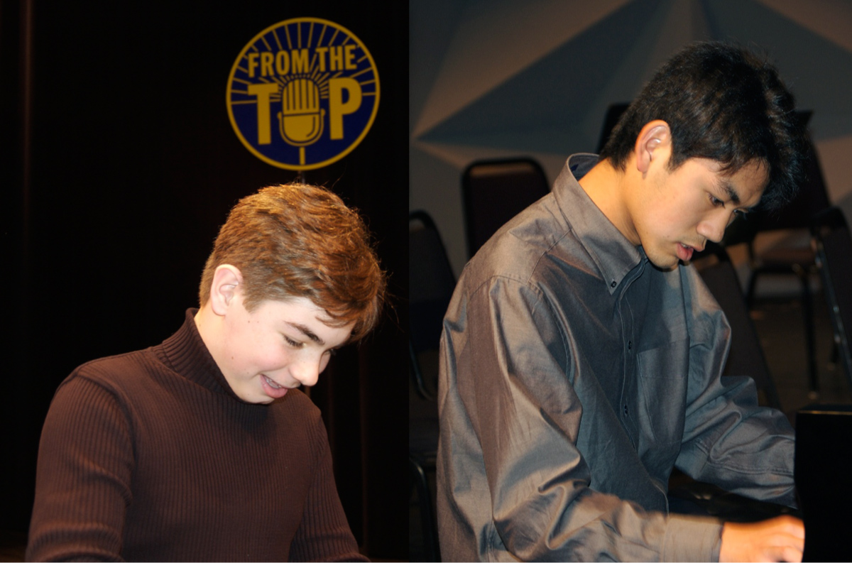 Awards winners Drew Petersen & Sean Chen (credit: From the Top)