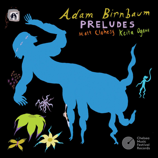 Whimsical album cover for Adam Birnbaum's 